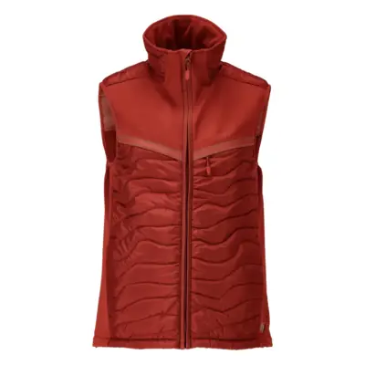 Gilet de travail thermique MASCOT Customized - 22365-318-06 M-Rouge-M