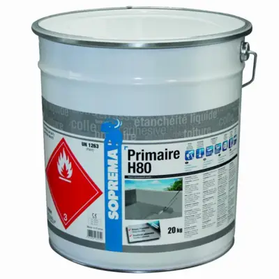 Primaire Alsan étanchéité liquide H80 SOPREMA - bidon de 20kg - 31607 - SOPREMA S.A.S.