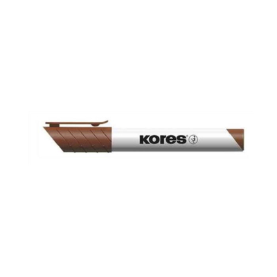 Marqueur pour tableau blanc marron - Kores
