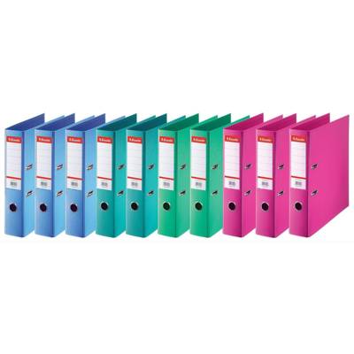 Classeur à Levier Revêtu Plastique A4 Dos de 75 mm Coloris Mode Aléatoire - ESSELTE