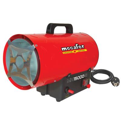Chauffage de chantier canon à air chaud gaz - 15000W - Gedimat - MECAFER