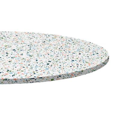 Plateau de table rond Terrazzo Spectra - RestooTab