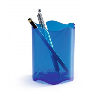 Pot à crayon TREND Bleu transparent - DURABLE