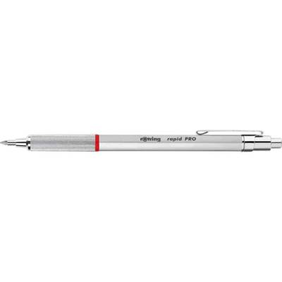 Stylo bille Rétractable rapid PRO CHROME Pointe M Encre Bleue - ROTRING