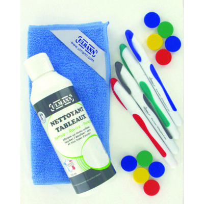 Kit de nettoyage pour tableau blanc – Ulmann