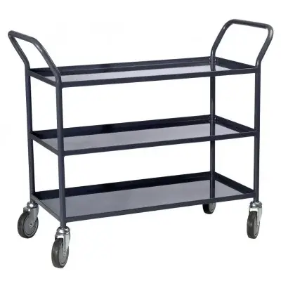 Servante à 3 plateaux tôle 935 x 435 mm 200 kg - FIMM - 880005285