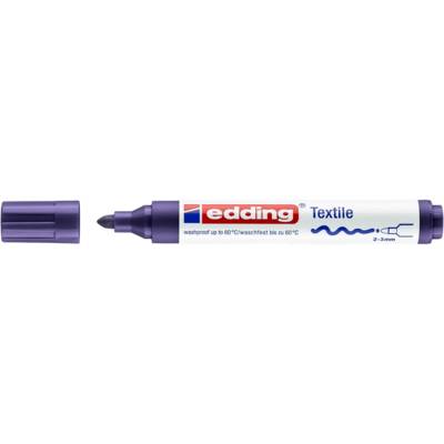 Marqueur pour textiles 4500 violet 2-3 mm - EDDING
