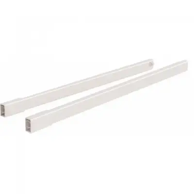 Set de tringles HETTICH ArciTech longitudinale - 500 mm - Blanc - 9149290 - HETTICH FRANCE