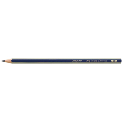 Crayon graphite GOLDFABER hexagonal 3B - Faber-Castell