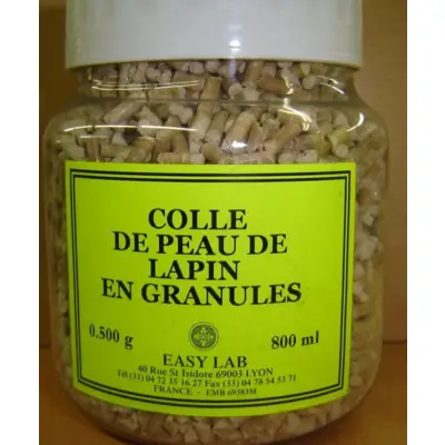 Colle de peau de lapin en grain EASY LAB - Maxoutil