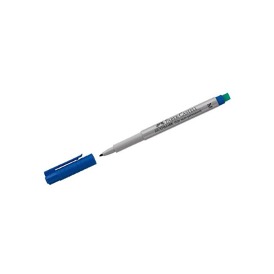 Marqueur MULTIMARK Non Permanent Pte Moyenne Bleu - Faber-Castell