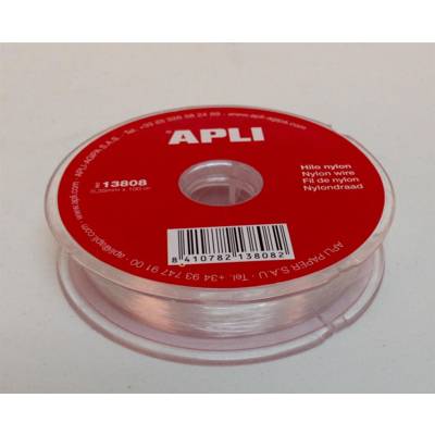 Bobine de ficelle nylon 0,35 mmx100 m - APLI-AGIPA