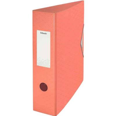 Classeur à Levier Colour'Ice Polyfoam A4 Dos de 82 mm Abricot - ESSELTE