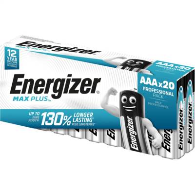 Max Plus LR03 AAA 20-Pack - ENERGIZER