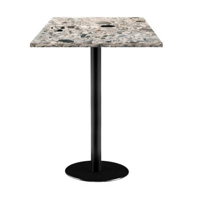 Mange-debout pied noir 60x60cm cepp - intérieur - RestooTab