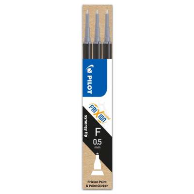 Set de 3 Recharges FriXion Point (BLS-FRP5) Pointe Fine Noir - PILOT