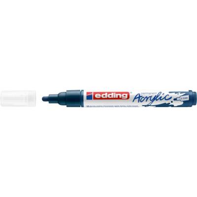 Marqueur acrylique moyen 5100 bleu nuit élégant 2-3 mm - EDDING