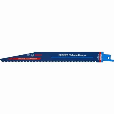 Lame scie sabre carbure Expert S1157CHM 225 mm BOSCH pour désincarcération - 3 pièces - 2608900381