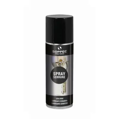 Lubrifiant pour serrures spray 200ml - SOPPEC - 920109W