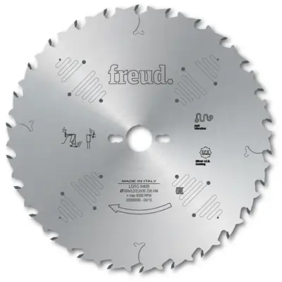 Lame de débit avec antirecul FREUD - Ø350 3,5/2,5 AL30 Z30 BA - F03FS07561 -LG1C 1000