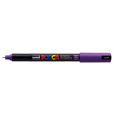 Marqueur pointe calibrée extra-fine pc1mr 0,7mm violet - POSCA