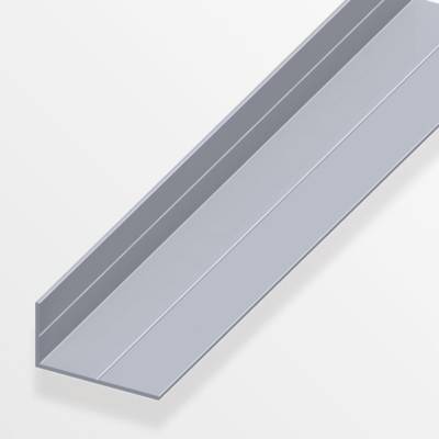 Cornière inégale en aluminium brut ép.1,5mm dim.19,5x35,5mm long.1,00m - Gedimat - ALFER ALUMINIUM