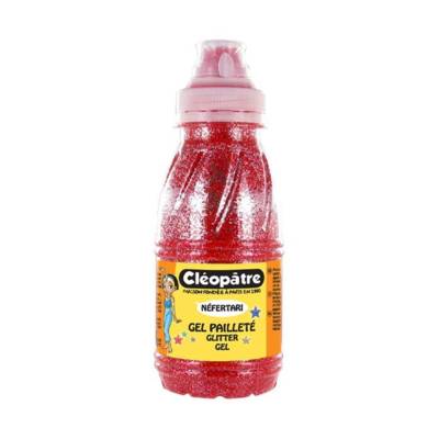 Gel Pailleté Rouge 250 ml - CLÉOPÂTRE