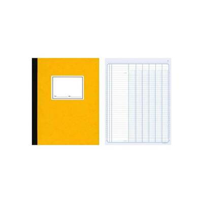 Piqûre comptable "Caisse" 4 + 10 col. Sur 2 pages - 28x 38cm à l'horizontale - 100 pages - ELVE