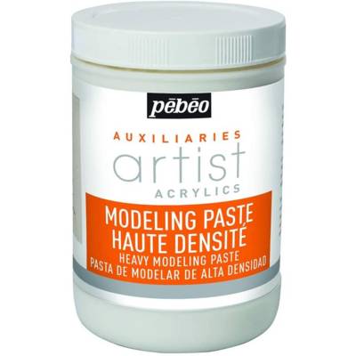 Pâte à Modeler Artist Acrylics Haute Densité - 1 L - Blanc - PÉBÉO