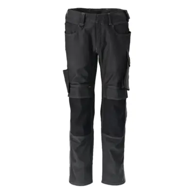 Pantalon de travail avec poches genouillères MASCOT Unique - 21979-459-Noir-46-76