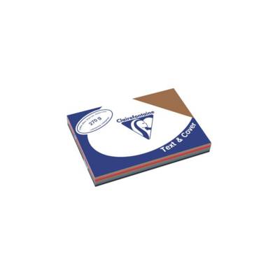 100 Couvertures reliure Text&Cover 270g A4 210x297 mm Assorti Intense - CLAIREFONTAINE