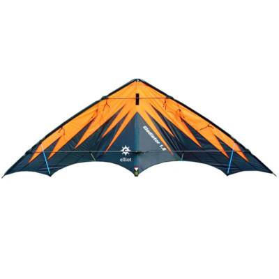 Cerf-volant GLADIATOR 1.8 Noir Orange - ELLIOT