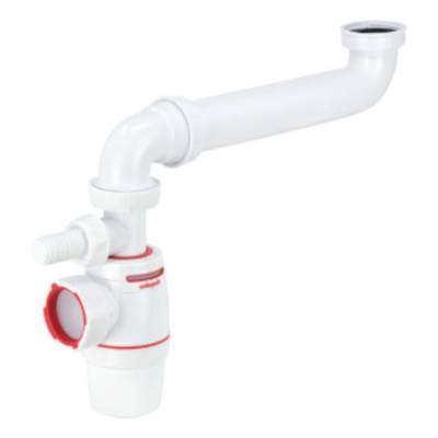 Siphon lavabo NÉO AIR - sortie Ø40 mm - Gedimat - WIRQUIN