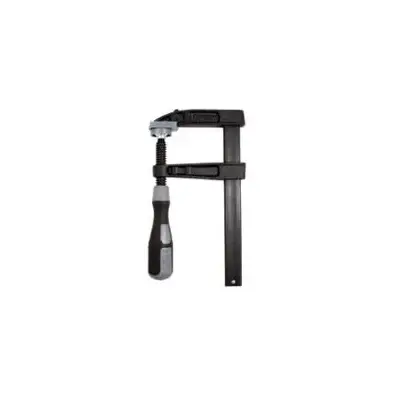 Presse à manche nylon LEMAN - tige acier - saillie 90 - section 22x5 - serrage 300 - 7070.187.030. - LEMAN S.A