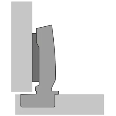 Charnière Sensys 8675 TH52 110° B à vis HETTICH - 9073662 - HETTICH FRANCE