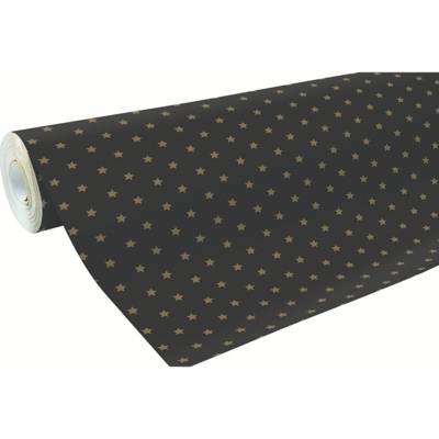 Rouleau Papier Cadeau ALLIANCE 0,7 x 50 m Noël chic étoiles - CLAIREFONTAINE