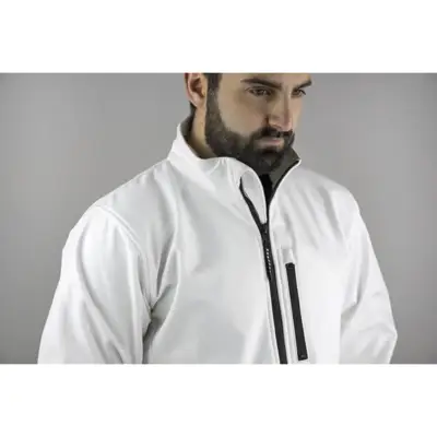 Blouson blanc softshell AZURITE - LMA - 2306-L