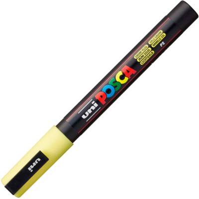 Marqueur à pigment PC-3M pointe fine jaune soleil - POSCA