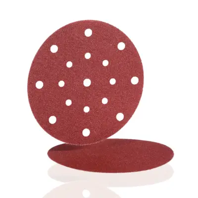 Disque abrasif papier velcro BW 115 - Ø 150 Grain 100 - 17 trous - HERMES - 6539665 - HERMES ABRASIFS SA