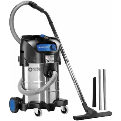 Aspirateur eau et poussiere NILFISK ATTIX 40-01 PC INOX - 37 litres 1500 W - 107413593