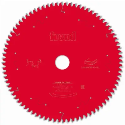 Lame pour scie circulaire portative FREUD - Ø250 2,8/1,8 AL30 Z80 BA -2° - F03FS09804 -FR23L001T