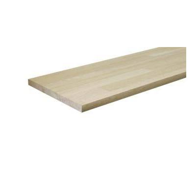 Tablette chêne contrecollée aboutés joints droits - 18 x 600 mm 2,5 m - Gedimat - SOTRINBOIS