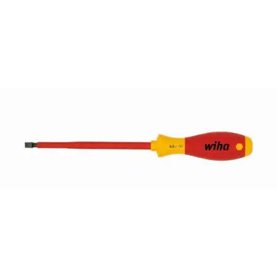 Tournevis 320N Pro SoftFinish Électricien 1000V WIHA Fente 2,5x75 mm - 00820