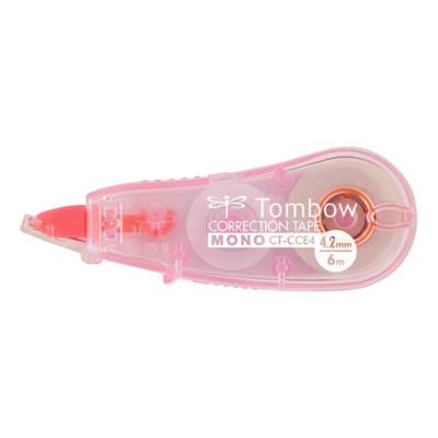 Roller correcteur MONO CCE4 - 4,2 mm x 6 m rose - TOMBOW