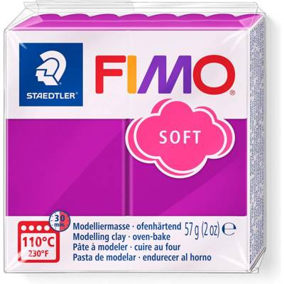 Pâte à modeler à cuire SOFT, pourpre, 56 g - FIMO