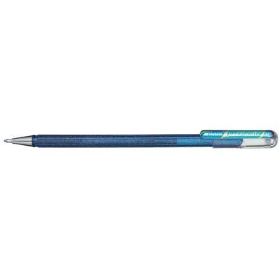 Stylo roller Hybride encre gel "Dual Pen", bleu/vert - PENTEL