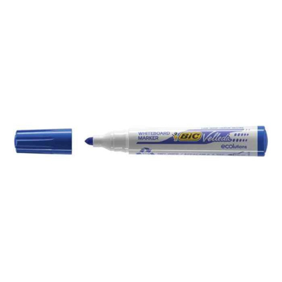 Marqueur tableau blanc effaçable à sec 1701 ECOLUTIONS Pte Ogive Large Bleu - BIC