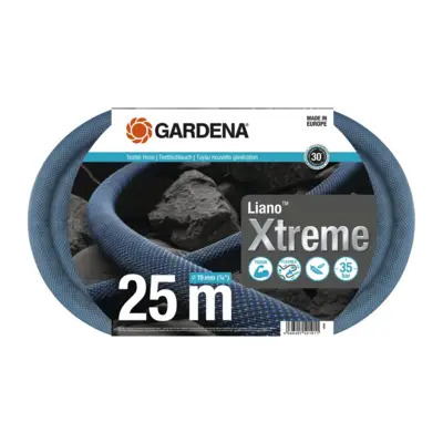 Tuyau Textile Hose Liano Xtreme 19 mm (3/4") - 25 m - GARDENA - 18482-20