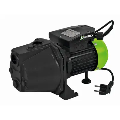 Pompe à eau de surface auto-amorçante JET 101 - 970 W - corps fonte - RIBIMEX - PRJET101