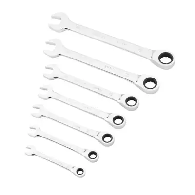 Clés mixtes à cliquet acier forgé - 7 pièces - STANLEY Fatmax - STMT82846-0 - Maxoutil